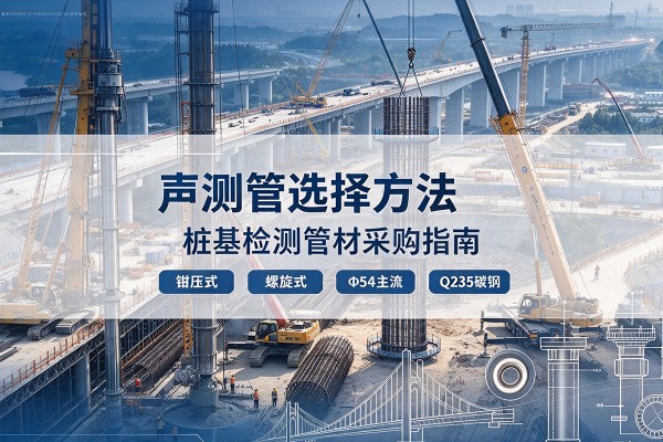 怀柔区声测管选型标准