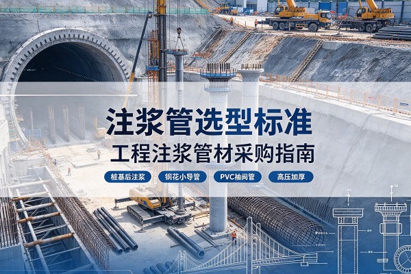 怀柔区注浆管选型标准