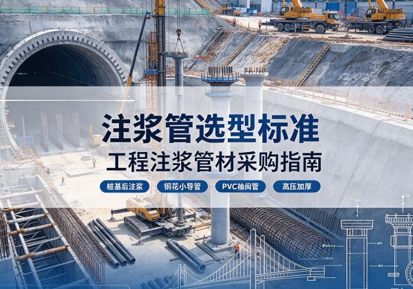 怀柔区注浆管选型标准